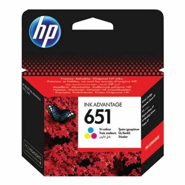 Оригинальный HP 651 Чернила - Цвет