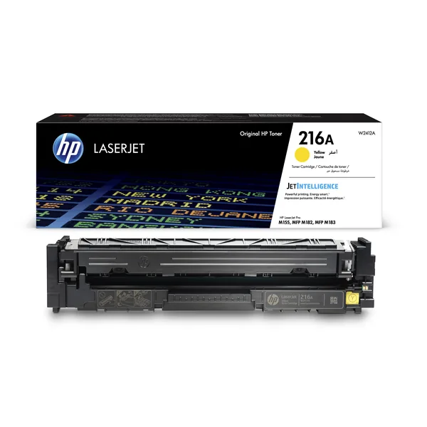Оригинальный HP 216A - (W2412A) Тонер - Жёлтый