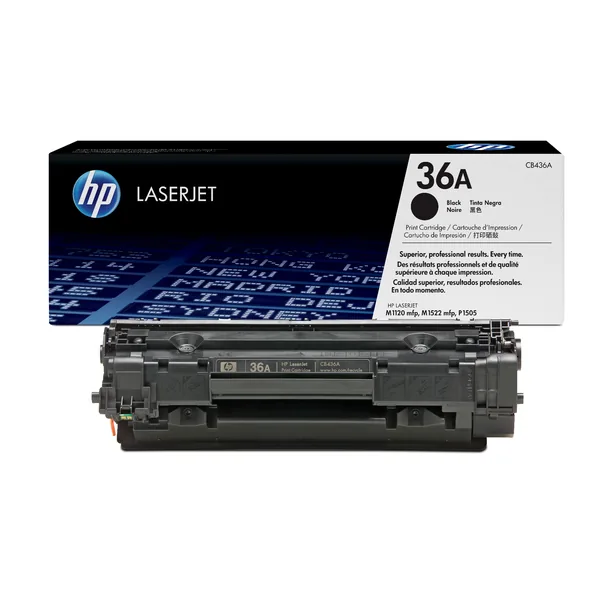 Γνήσιο HP 36A - (CB436A) Τόνερ - Μαύρο