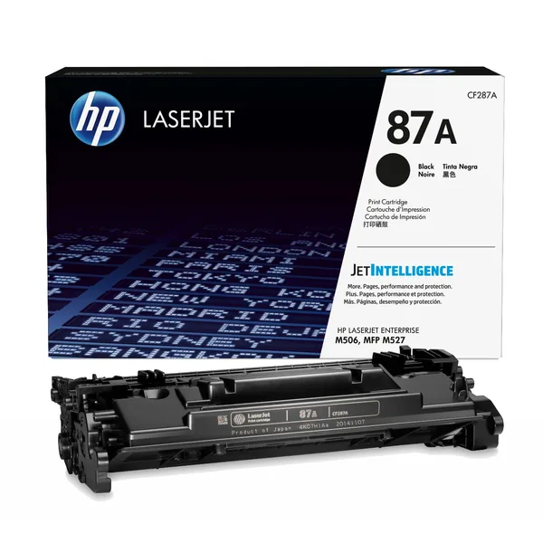 Γνήσιο HP 87A - (CF287A) Τόνερ - Μαύρο